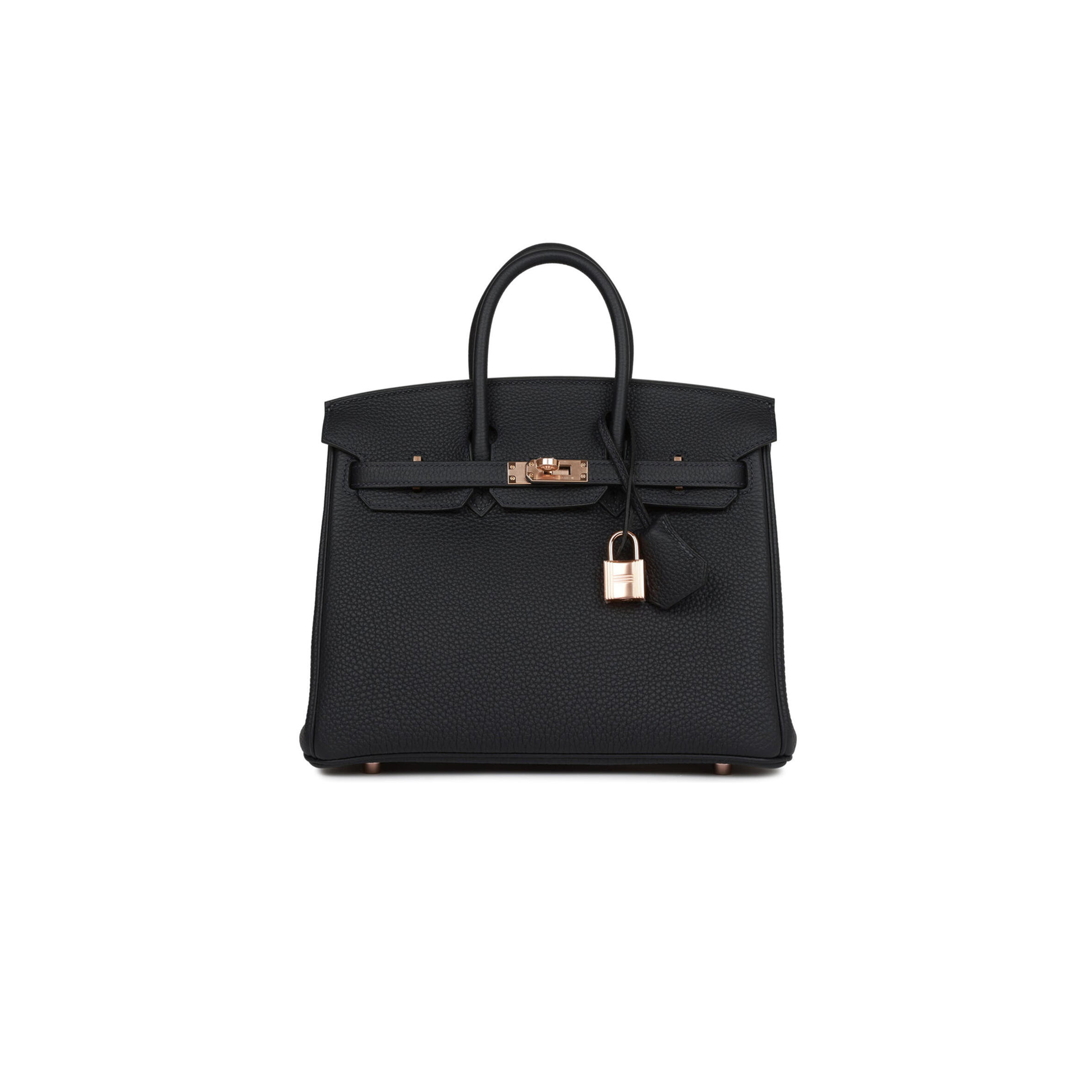 HERMES BIRKIN 25 TOGO ROSE GOLD HARDWARE (25*20*13cm)